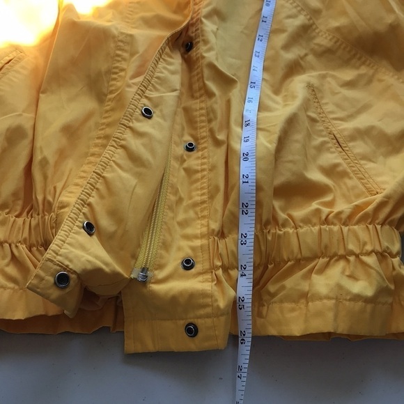 Vintage London Fog Winning Edge Yellow Jacket Windbreaker thinsulate 13/14 - Picture 9 of 13